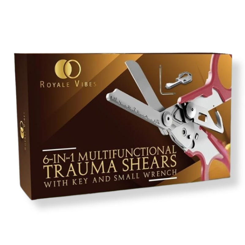 Premium gift box for Royale Vibes 6-in-1 trauma shears