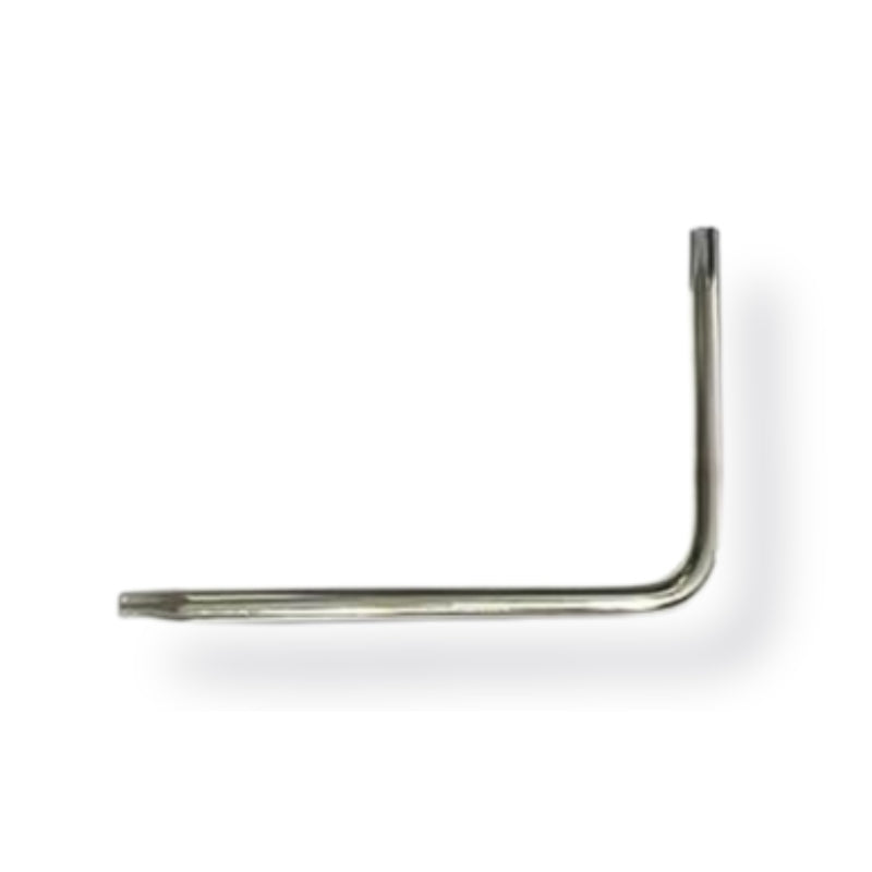 Small Torx wrench for pivot maintenance and re-tension